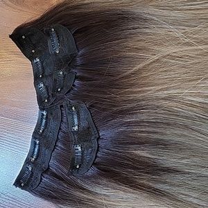 Elegant Ombre Brown Hair Extensions